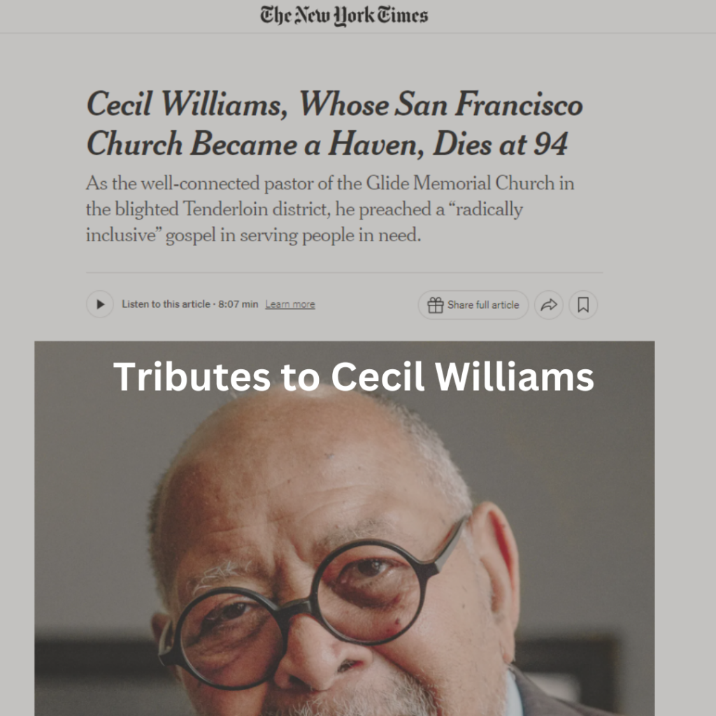 Cecil Tributes