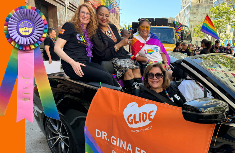 Pride Award photo with Dr Gina
