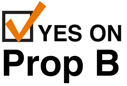 yes on prop b