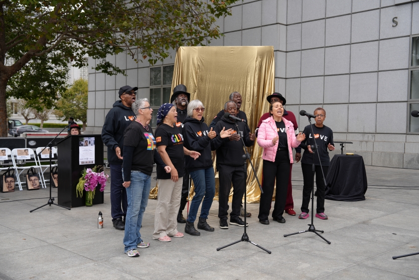 glide ensemble maya angelou statue unveiling september 2024